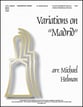 Variations on Madrid Handbell sheet music cover